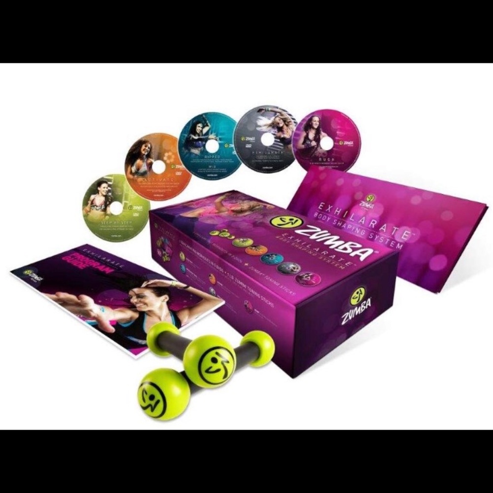 Zumba Fitness Exhilarate Body Shaping System DVD